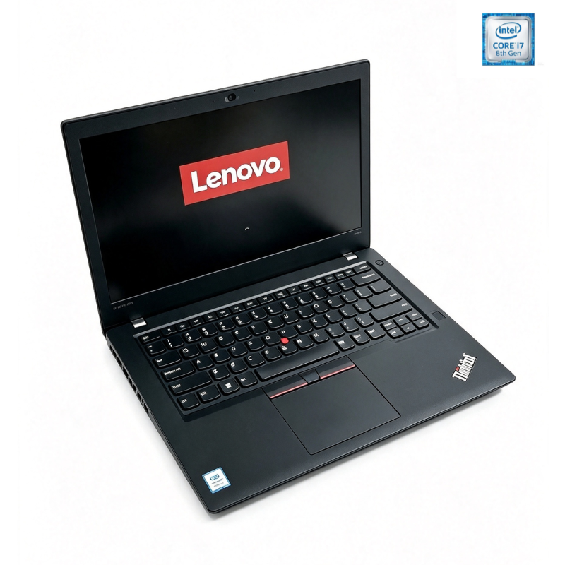 Refurbished Lenovo ThinkPad T480 laptop, used 14 inch business notebook