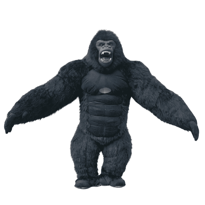 Gorilla Mascot Costume Inflatable