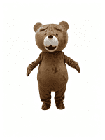 teddy bear mascot costume classic