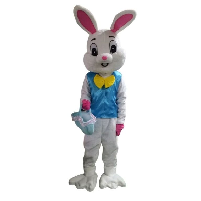 Easter bunny mascot costume