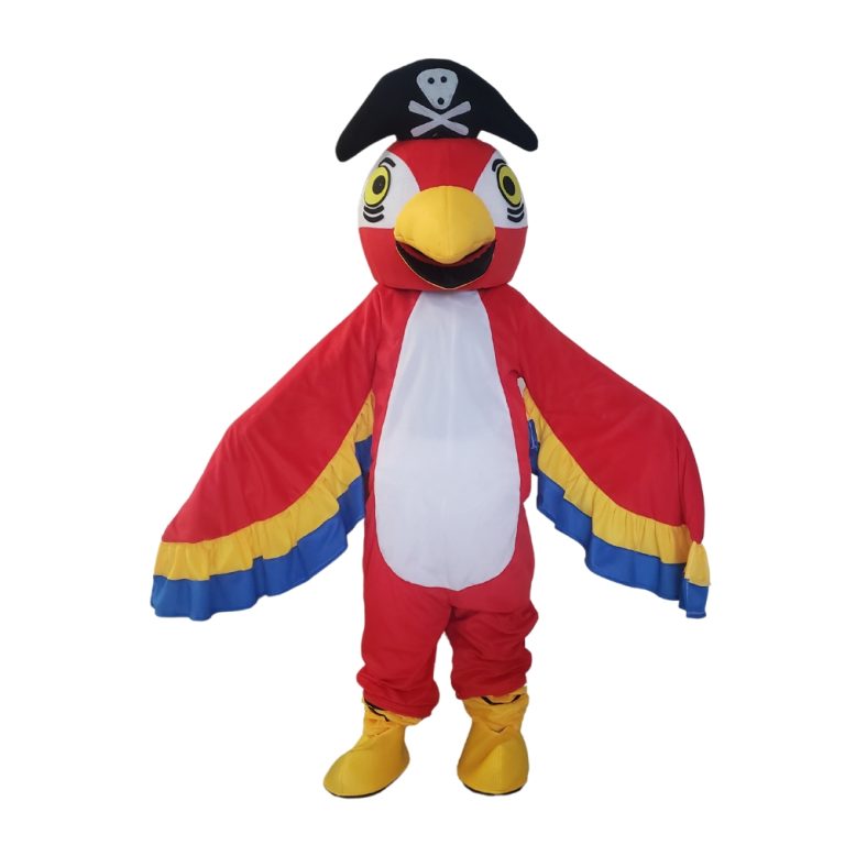 pirate bird mascot costume